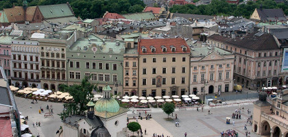Рыночная площадь Кракова, костёл Святого Войцеха