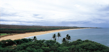 Вид на побережье острова Молокаи