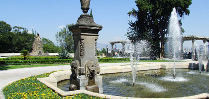 Чапультепекский дворец, фонтан