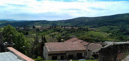 Панорама местности во Франции