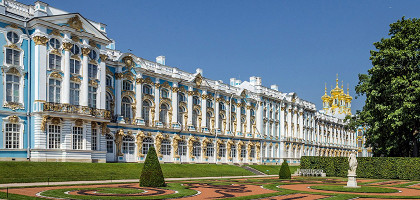 Екатерининский дворец в Царском селе