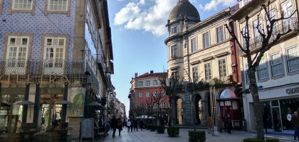 В центре Браги, Португалия