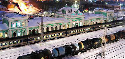 Железнодорожный вокзал станции Сызрань