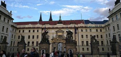 Вид на старый Королевский дворец, Прага