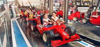 Развлекательный парк Ferrari World, аттракцион