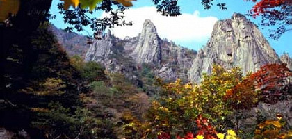 Горы Сораксан в провинции Канвон-до