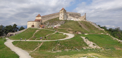Крепость Рышнов, построенная рыцарями Тевтонского ордена