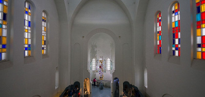 Внутри церкви Пресвятой Троицы (Музей хрусталя), Владимир