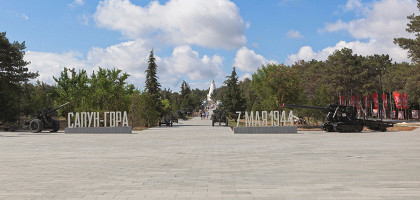 Мемориальный комплекс Сапун-гора в городе-герое Севастополе, Крым