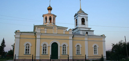 Никольская церковь в городе Рыбное, Рязанская область