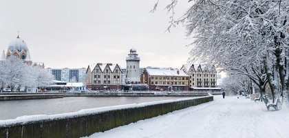 Зима в Калининграде