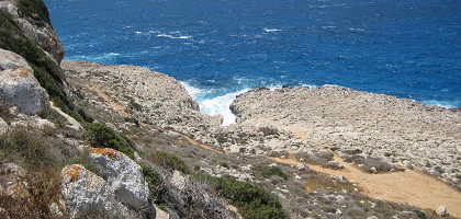 Вид с высоты мыса Греко, Кипр