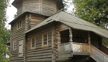Деревянная церковь, Мелихово