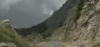 Дорога парка Ловчен