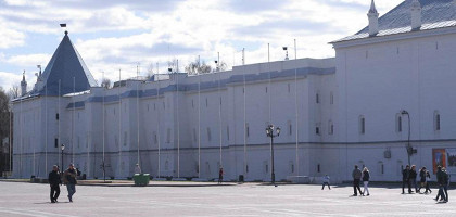 Стены вологодского кремля