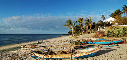 Рыбацкие лодки, Мозамбик