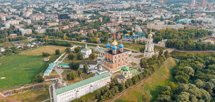 Вид на Рязанский кремль, Рязань