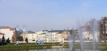Фонтаны на Черном озере, Казань