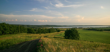 Кандрыкуль, Россия, вид на озеро Кандрыкуль, Башкортостан