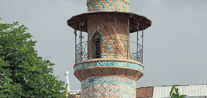 Голубая мечеть в Ереване, минарет