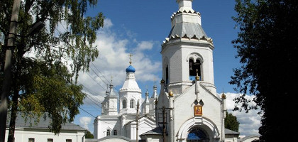 Вид на Богородичный Щегловский монастырь в Туле