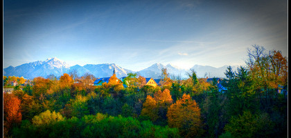 Осенний день в Крани, Словения