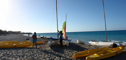 Гостеприимный пляж Варадеро