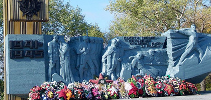 Жердевка, мемориал памяти жердевцев, погибших в боях за Родину в 1941-1945 годах, Тамбовская область