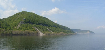 Самарская Лука в районе Царевщины