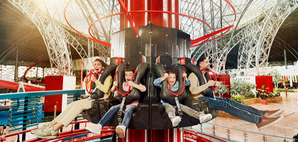 Развлекательный парк Ferrari World, Turbo Tower