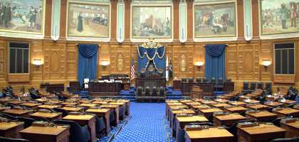 Капитолий штата Массачусетс, зал заседаний