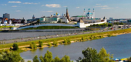 Панорама Казанского кремля