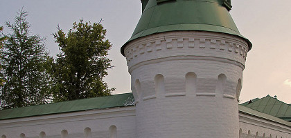 Аносин Борисоглебский монастырь, кусок монастырской стены