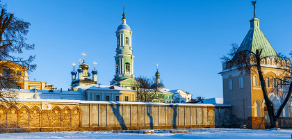 Козельск, Россия, знаменитый старинный монастырь «Оптина»