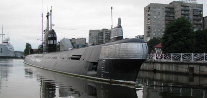 Подводная лодка «Б-413», музей мирового океана, Калининград