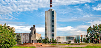 Площадь Ленина в Архангельске