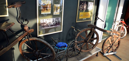 В Музее велосипедов в Угличе