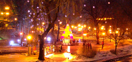 Новый год в Латвии