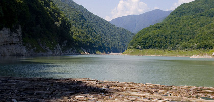Озеро Амткел, Абхазия