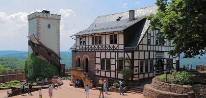 Замок Вартбург, смотровая площадка и башня