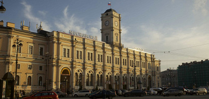 Московсий вокзал Санкт-Петербурга