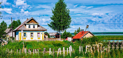 Дома в сельской местности, деревня 2
