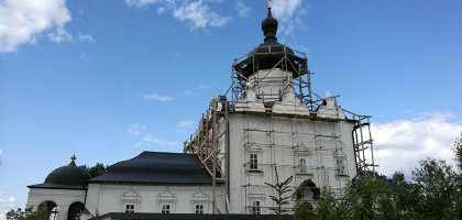 Реконструкция храма на острове Свияжск, Россия