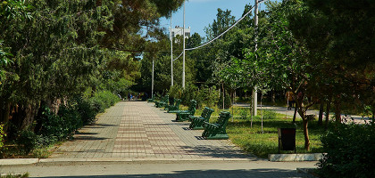 Парк в Каспийске, Дагестан