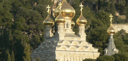 Елеонская гора, церковь Святой Марии Магдалины, Иерусалим, Израиль