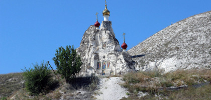 Костомаровский Спасский монастырь, пещерный Спасский храм