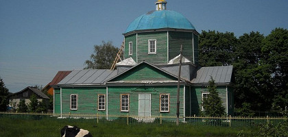 Деревянная церковь Святой Троицы в селе Винниково, Курская область