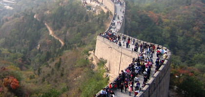 Бадалин близ Пекина, Великая Китайская стена