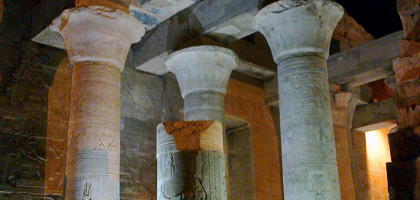 Храм Ком-Омбо, интерьер