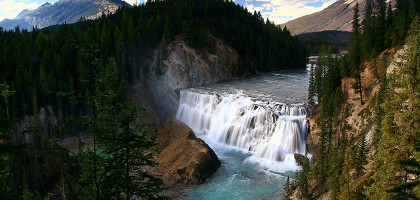 Национальный парк Йохо, водопад Wapta
